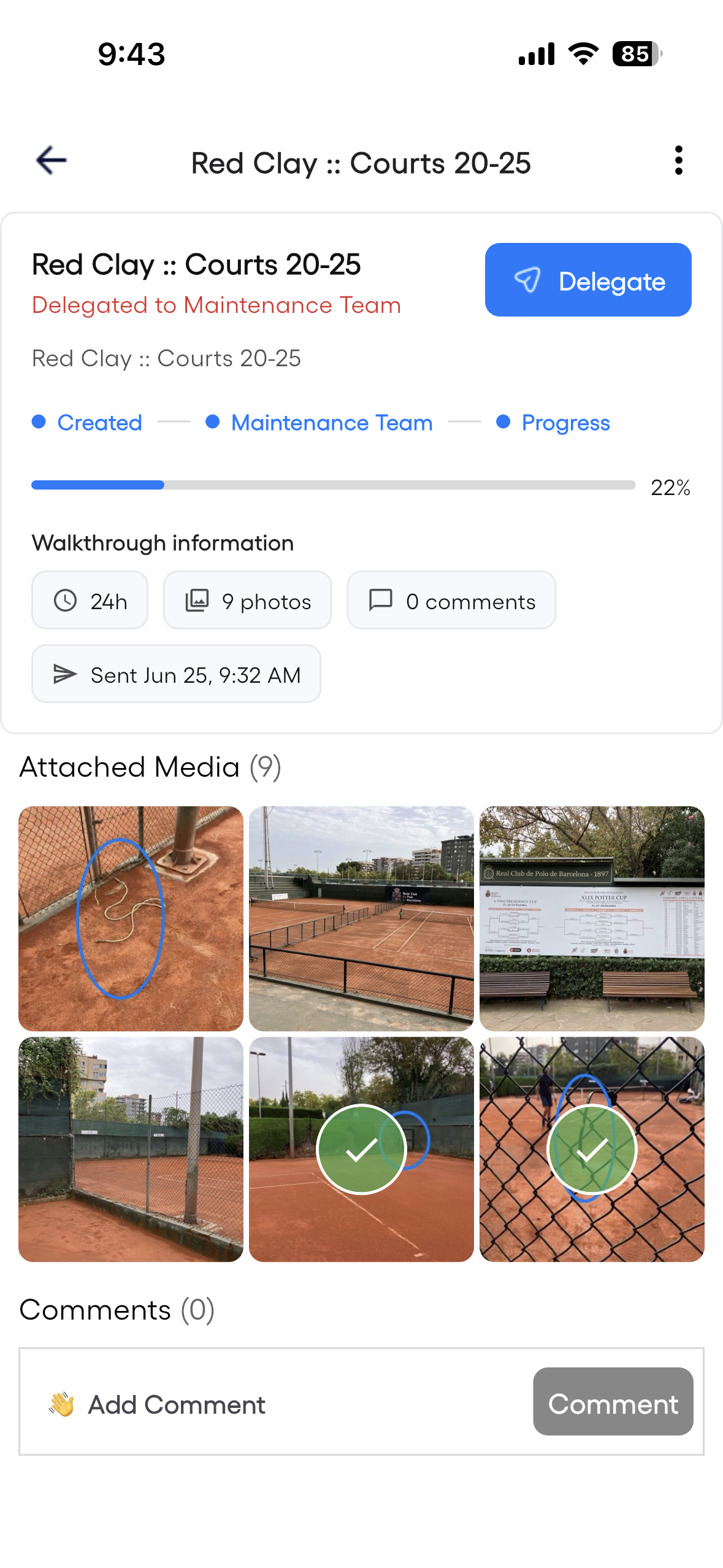 Walkthroughs screenshot